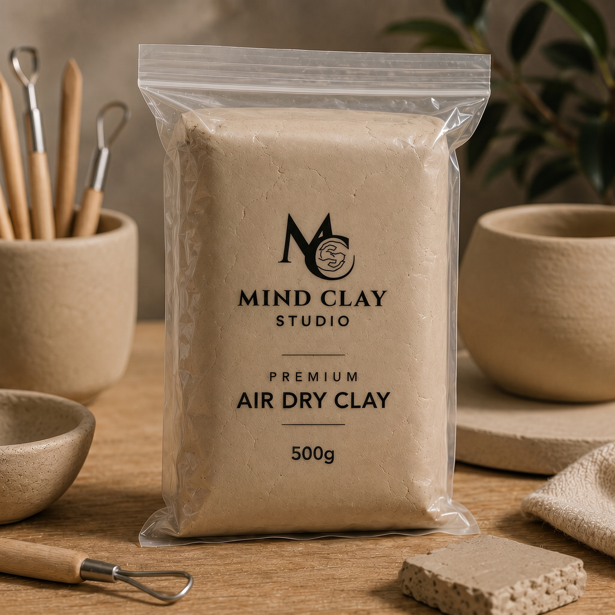 500g Premium Pottery Clay